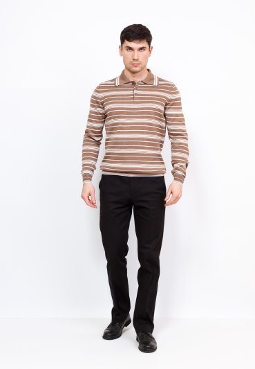Джемпер бежевый прямой
