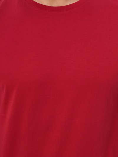 TS521 (красный) Футболка мужская короткий рукав