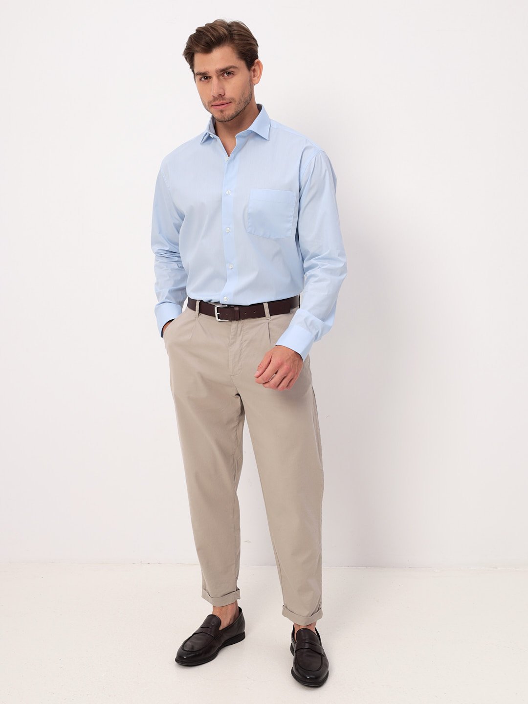 210/199/CL Сорочка мужская длинный рукав