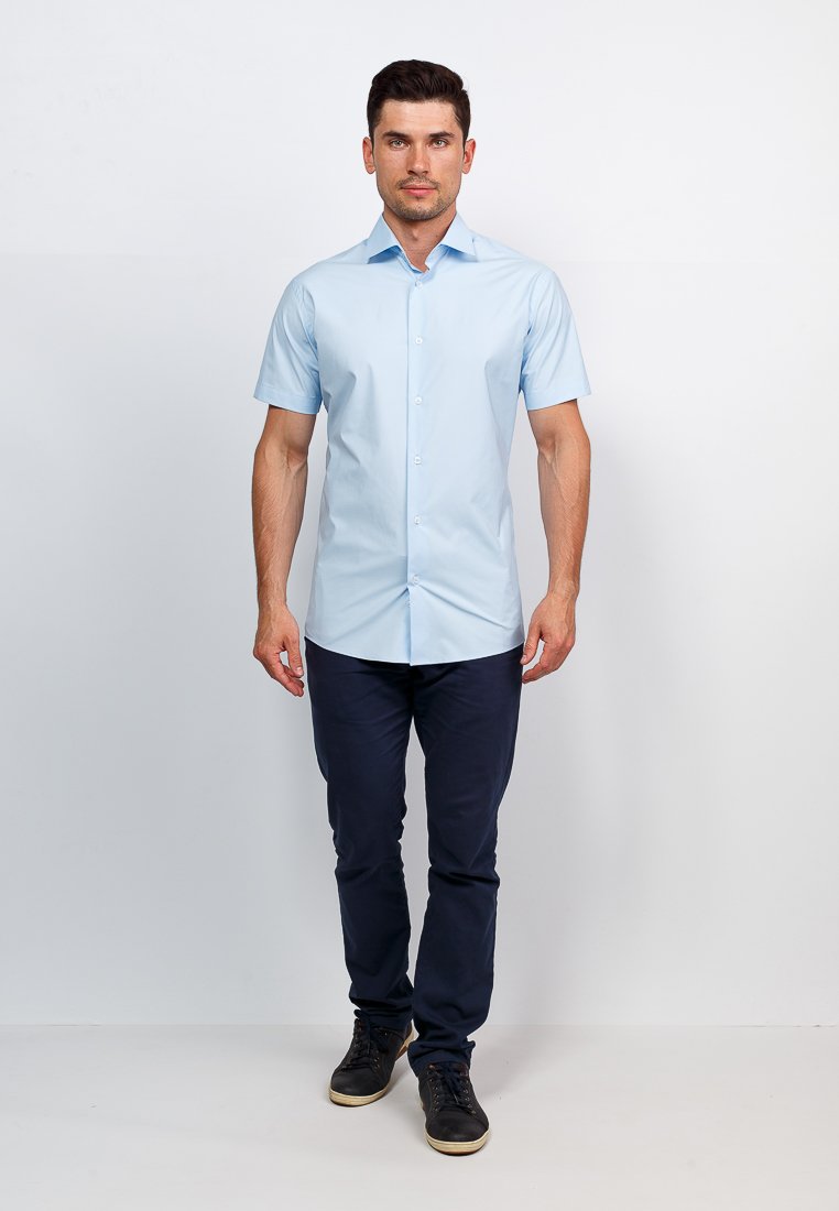 210/108/Z STRETCH Сорочка мужская короткий рукав