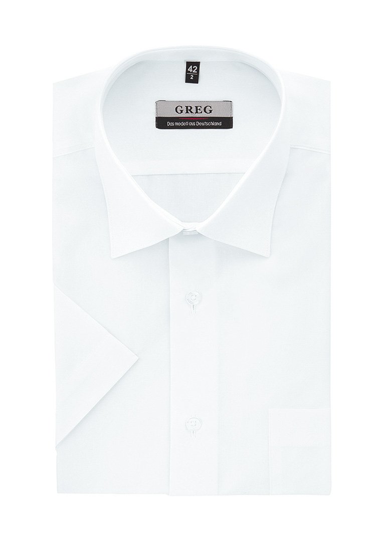 100/309/WHITE/Z Сорочка мужская короткий рукав