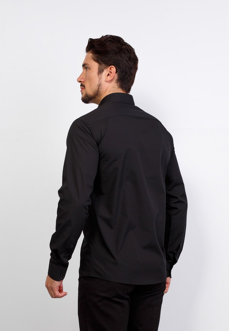 340/139/BLK/Z Сорочка мужская длинный рукав
